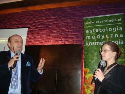 dr Andrzej Ignaciuk i dr Dorota Krzyżanowska Gernand, I Lubelska Konferencja Lekarzy Medycyny Estetycznej
